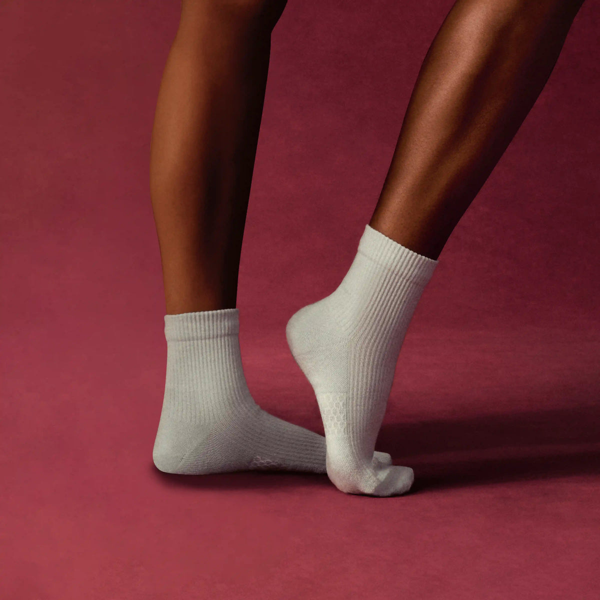Women's Modern Rib Quarter Socks