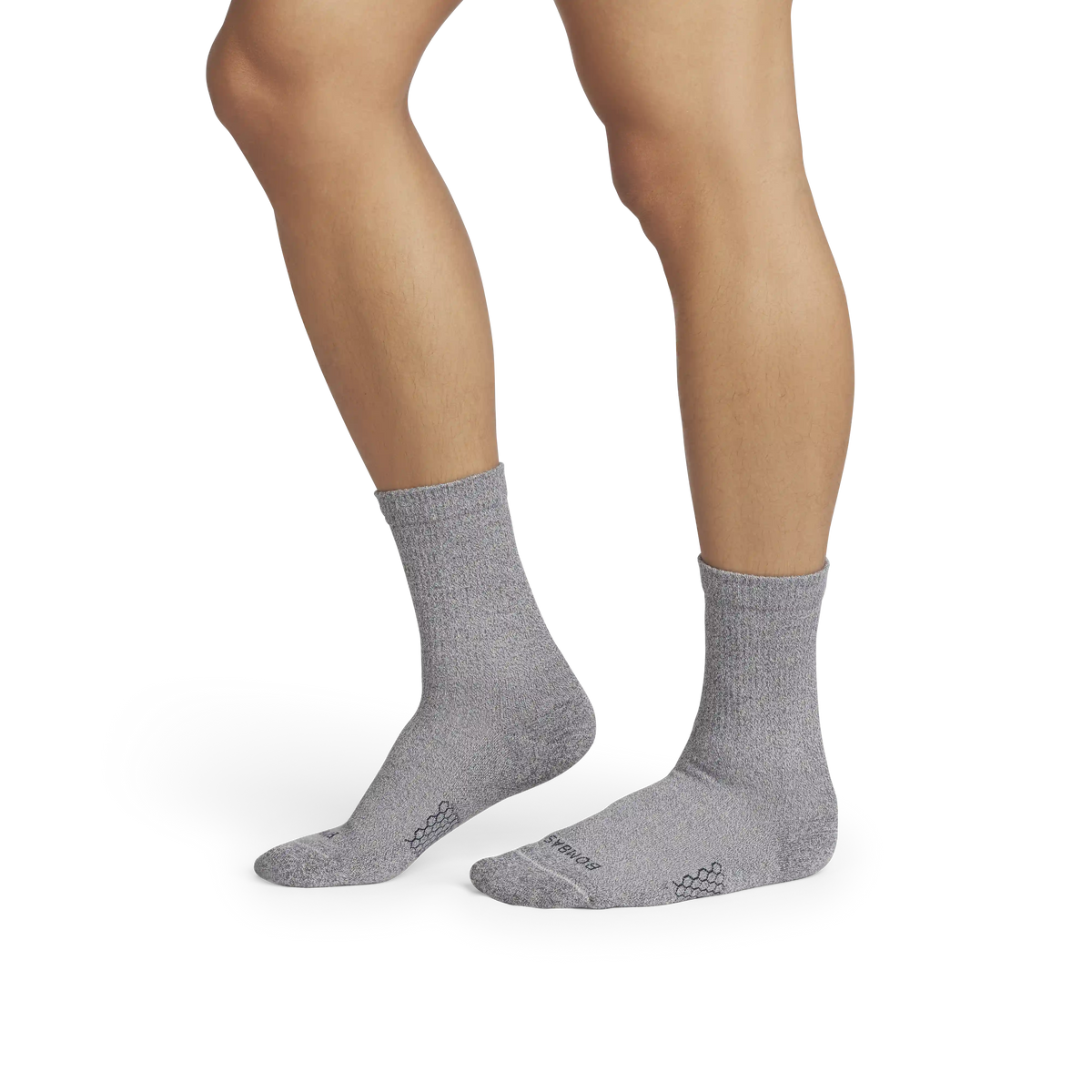 Men's Modern Rib Half Calf Socks