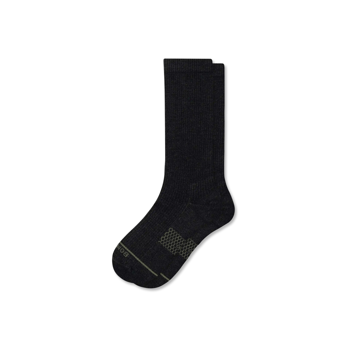 Women's Merino Wool Blend Modern Rib Calf Socks