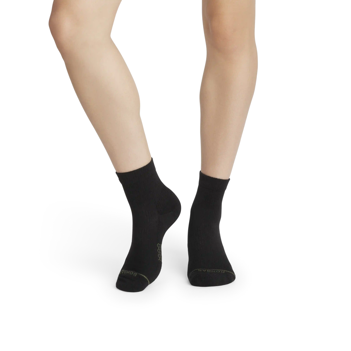 Women's Merino Wool Blend Modern Rib Quarter Sock 4-Pack