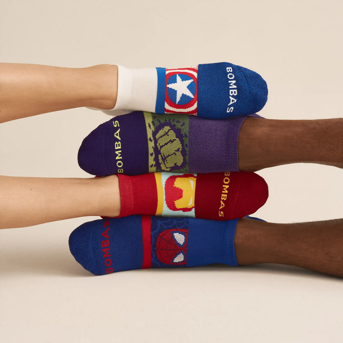 Marvel | Bombas Adult Ankle Sock 4-Pack
