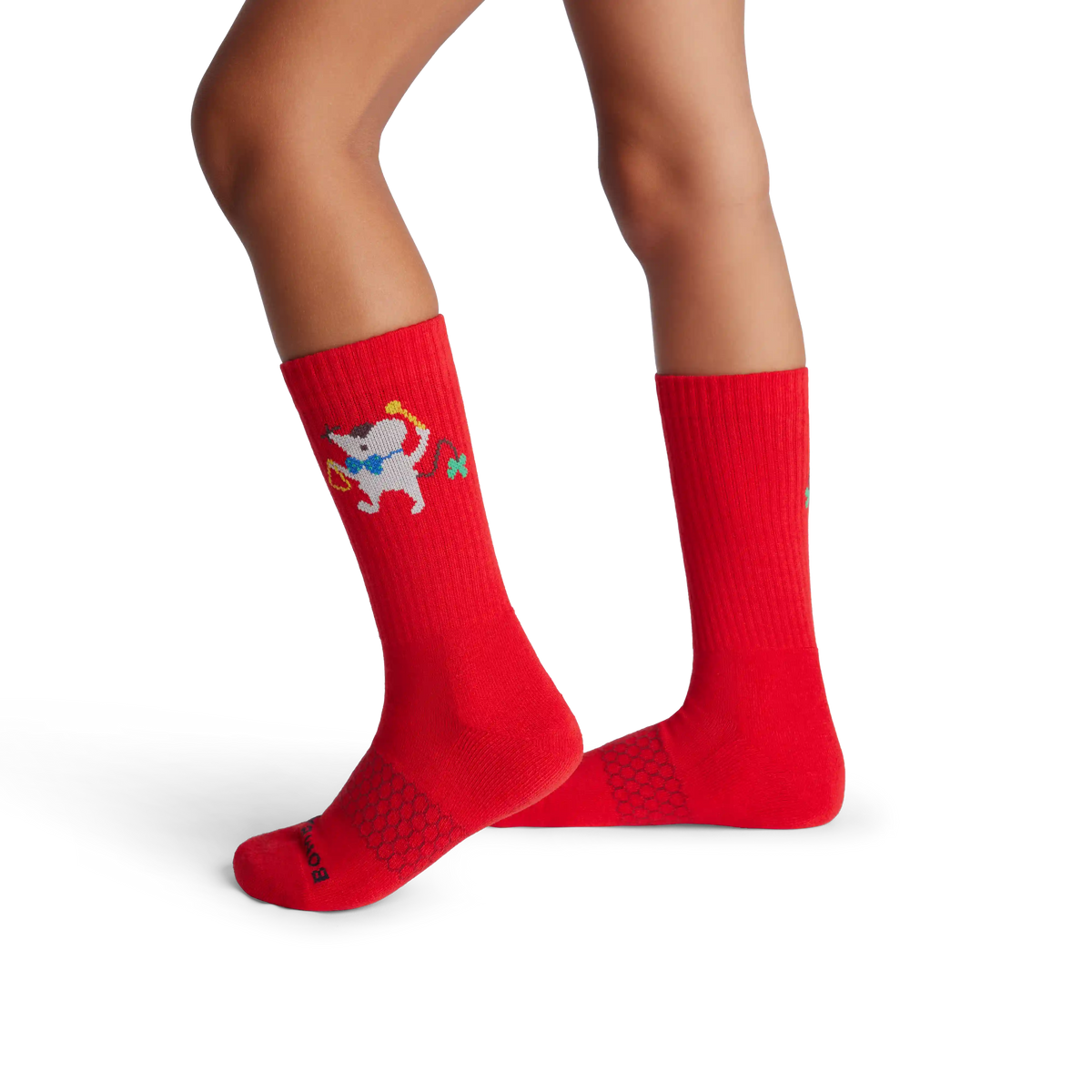 Youth Holiday Calf Sock 4-Pack Gift Box