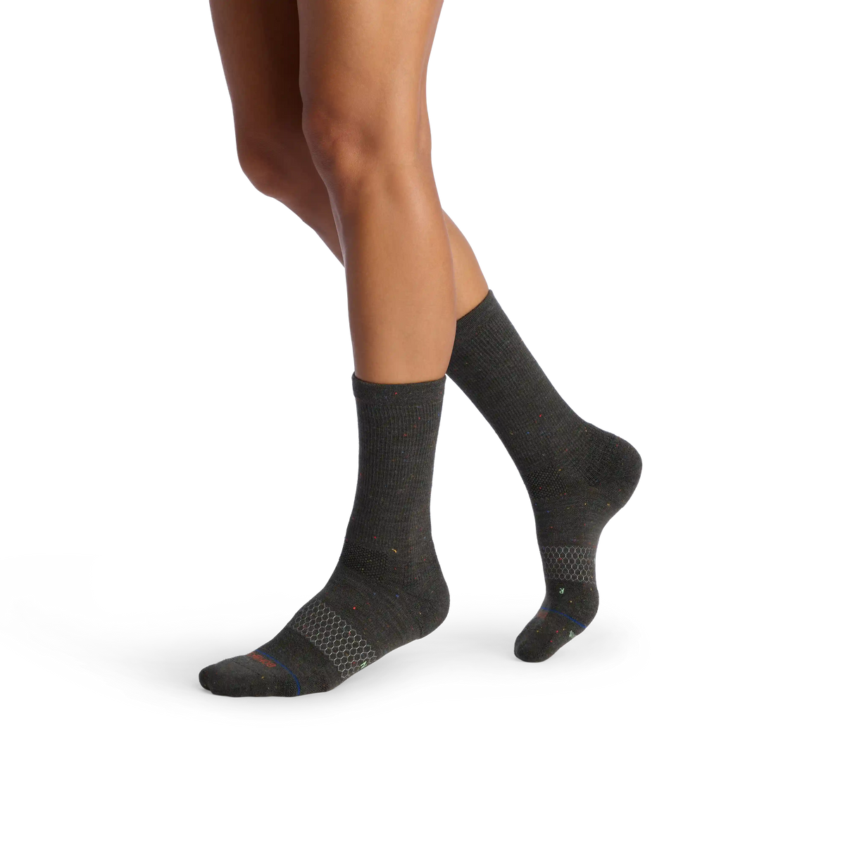 Women's Merino Wool Blend Run Calf Sock 6-Pack