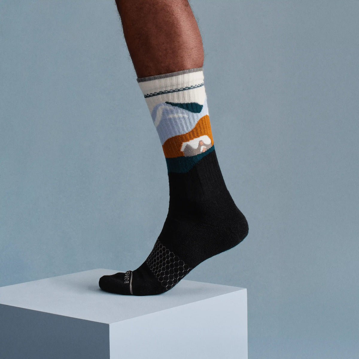 Youth Merino Wool Blend Calf Sock 4-Pack Gift Box