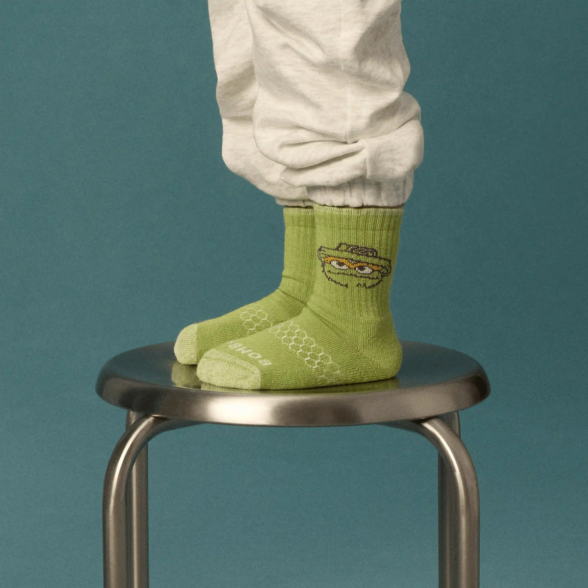 Sesame Street | Bombas Junior Gripper Calf Sock 4-Pack Gift Box