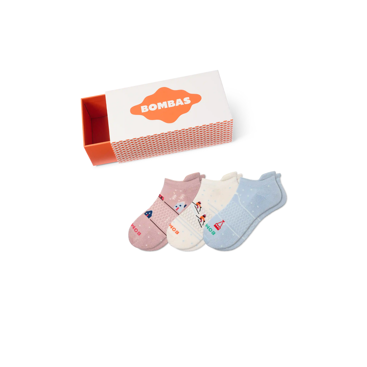 Women's Holiday Ankle Sock 3-Pack Gift Box