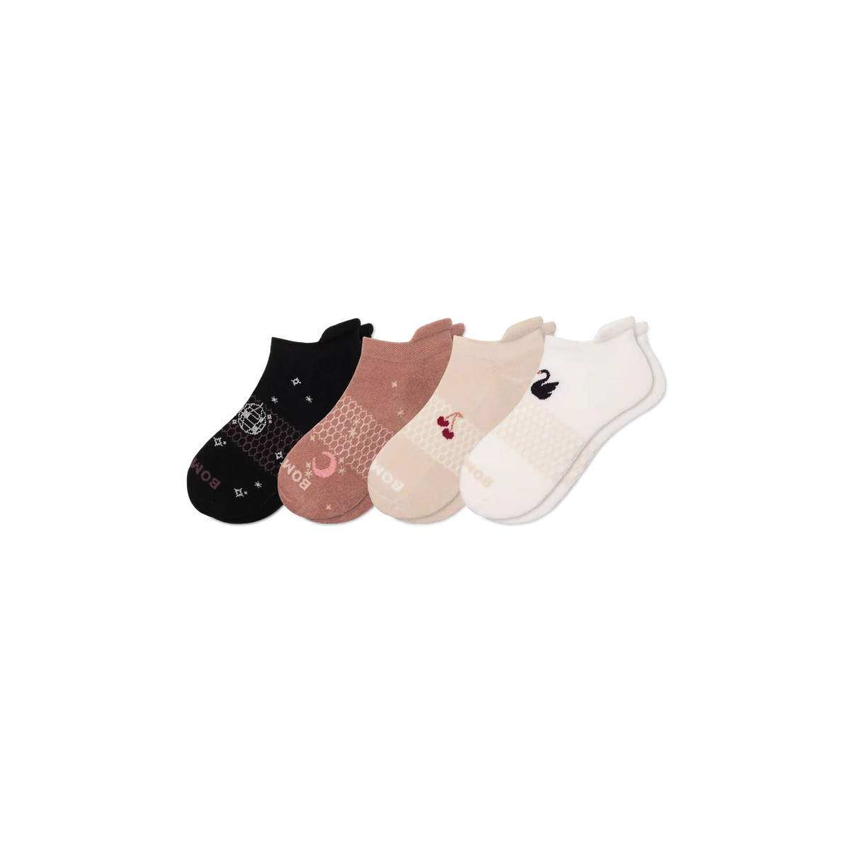 Women's Disco Party Ankle Sock 4-Pack