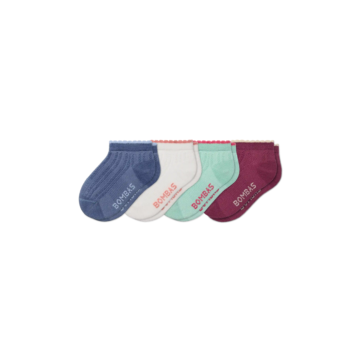 Junior Lightweight Ankle Sock 4-Pack