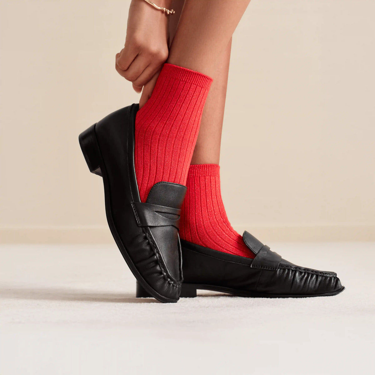 Women's Wide Rib Quarter Socks