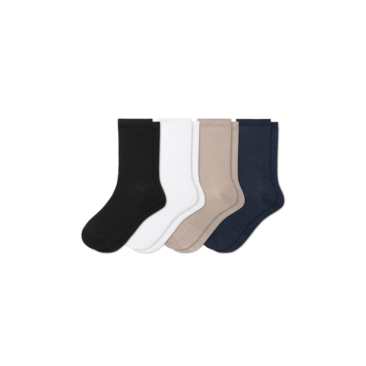 Women's Featherweight Rib Half Calf Sock 4-Pack
