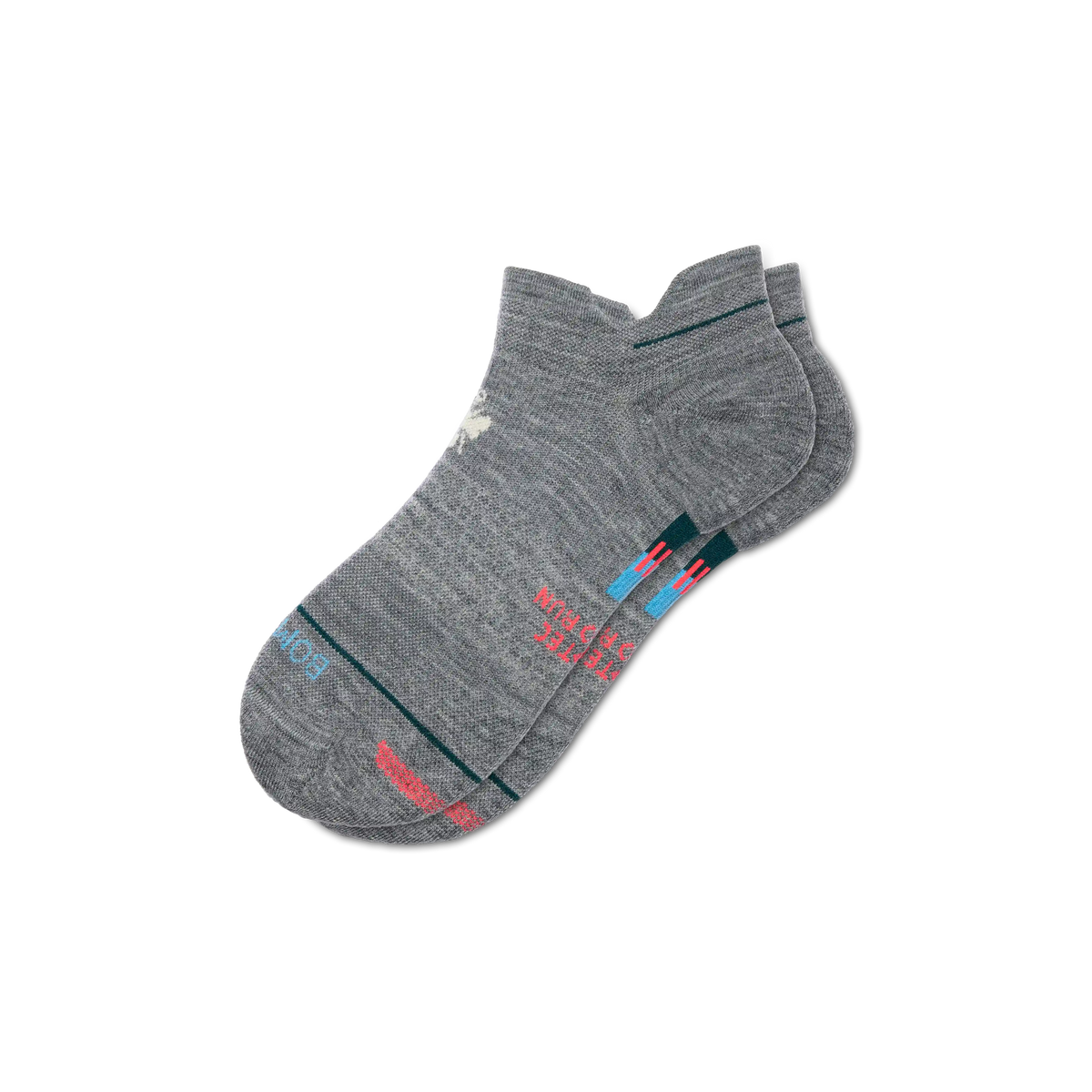 Men's Merino Wool Blend Run Ankle Socks