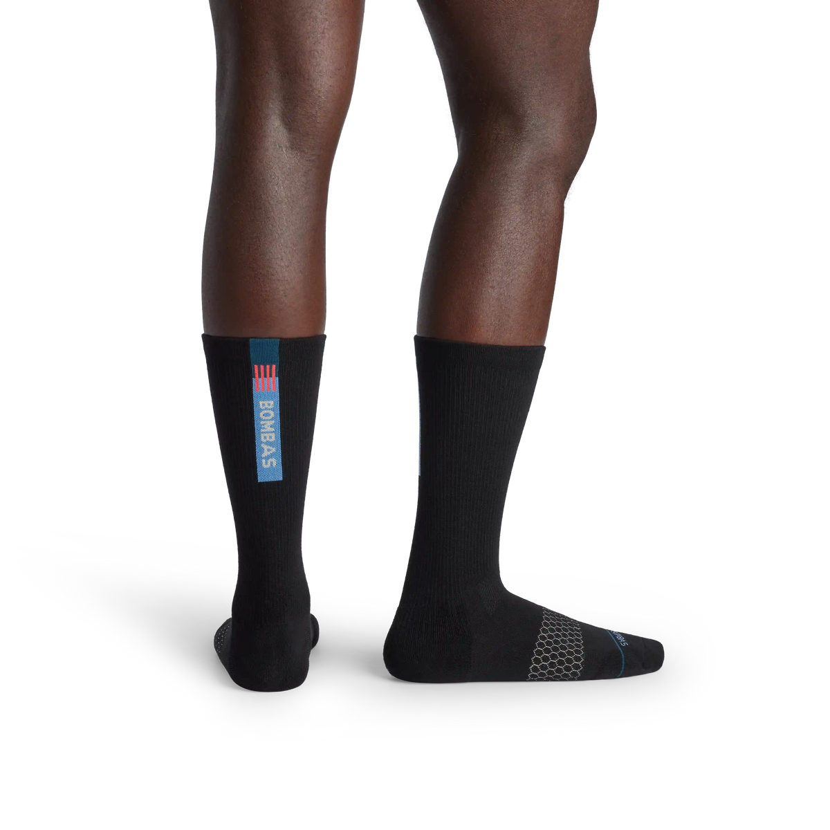 Men's Merino Wool Blend Run Calf Socks