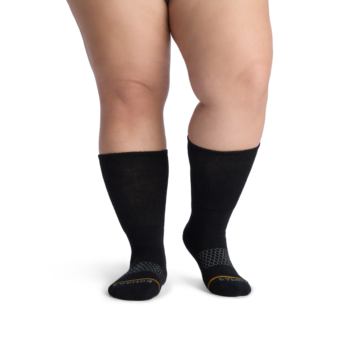 Women's Merino Wool Blend Wide Calf Socks