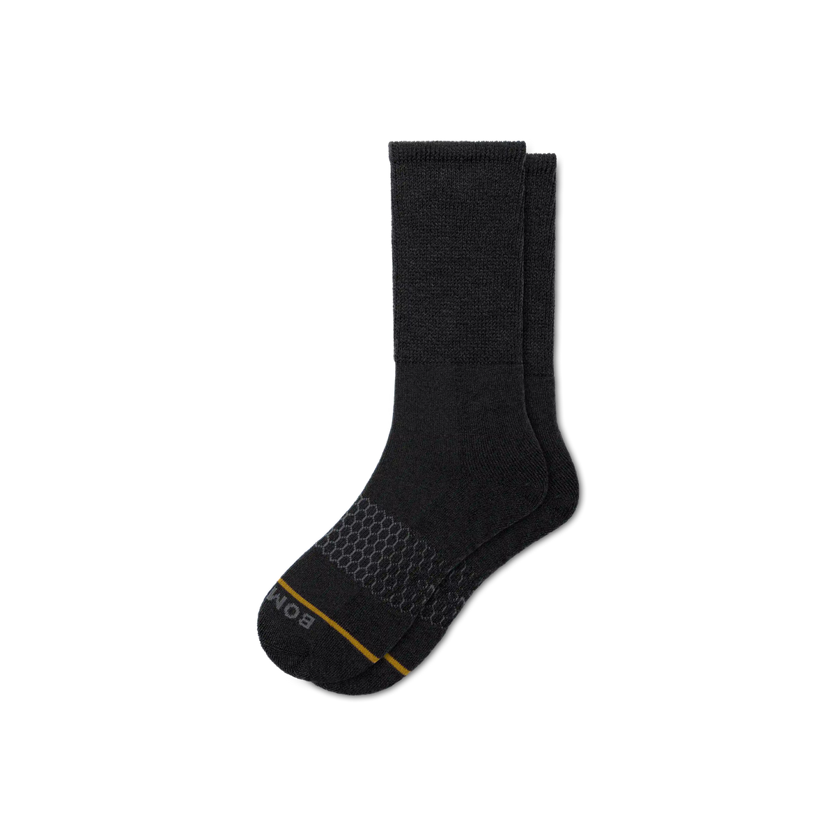 Men's Merino Wool Blend Wide Calf Socks