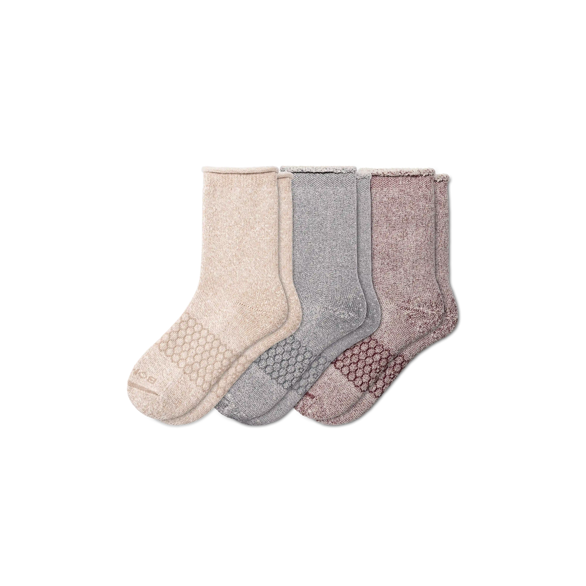 Women's Sweatshirt Sock 3-Pack