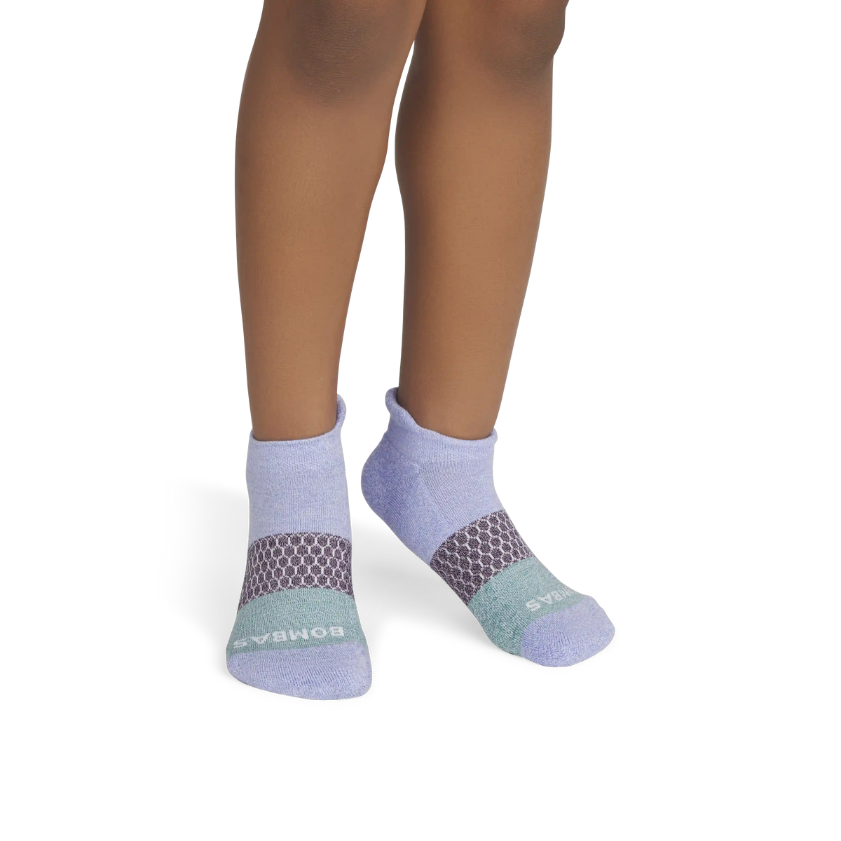 Youth Tri-Block Ankle Sock 6-Pack
