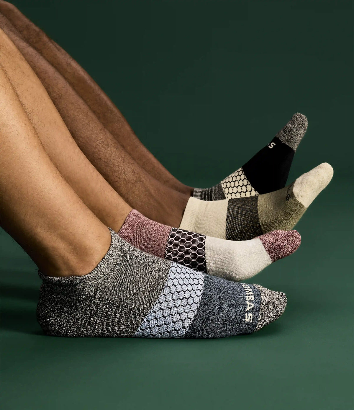 Men’s Tri-Block Ankle Sock 12-pack