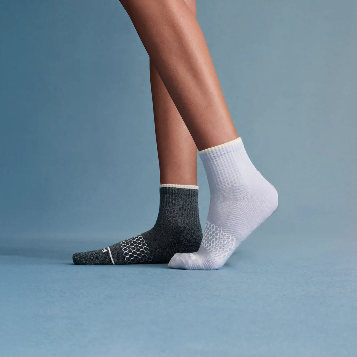 Women's Merino Wool Blend Quarter Sock 4-Pack