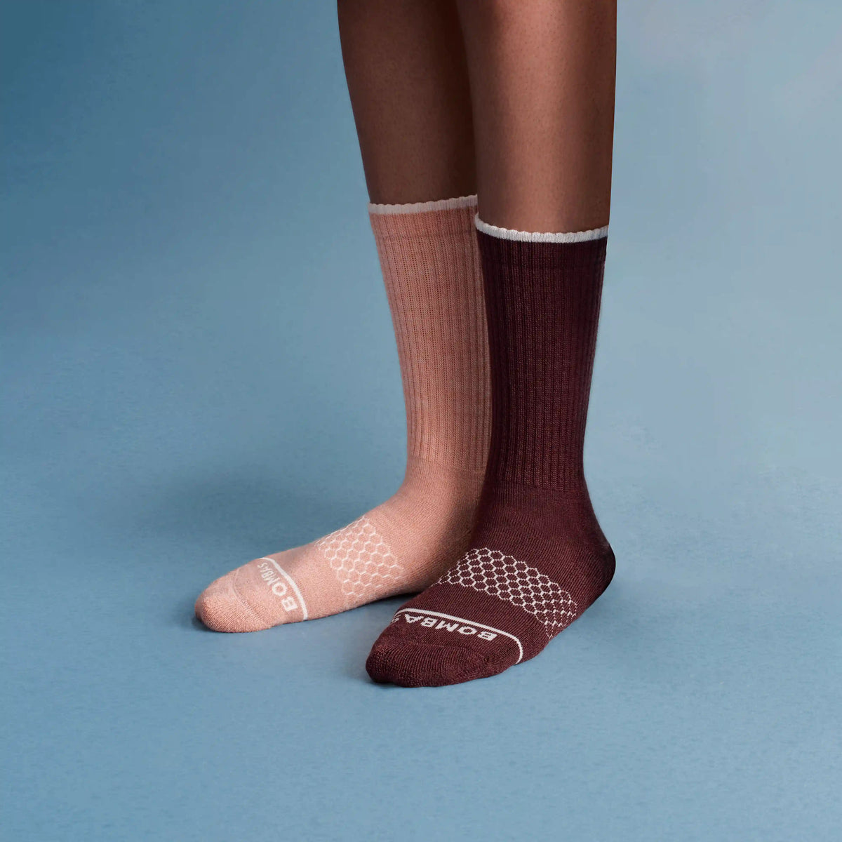 Women's Merino Wool Blend Calf Sock 4-Pack