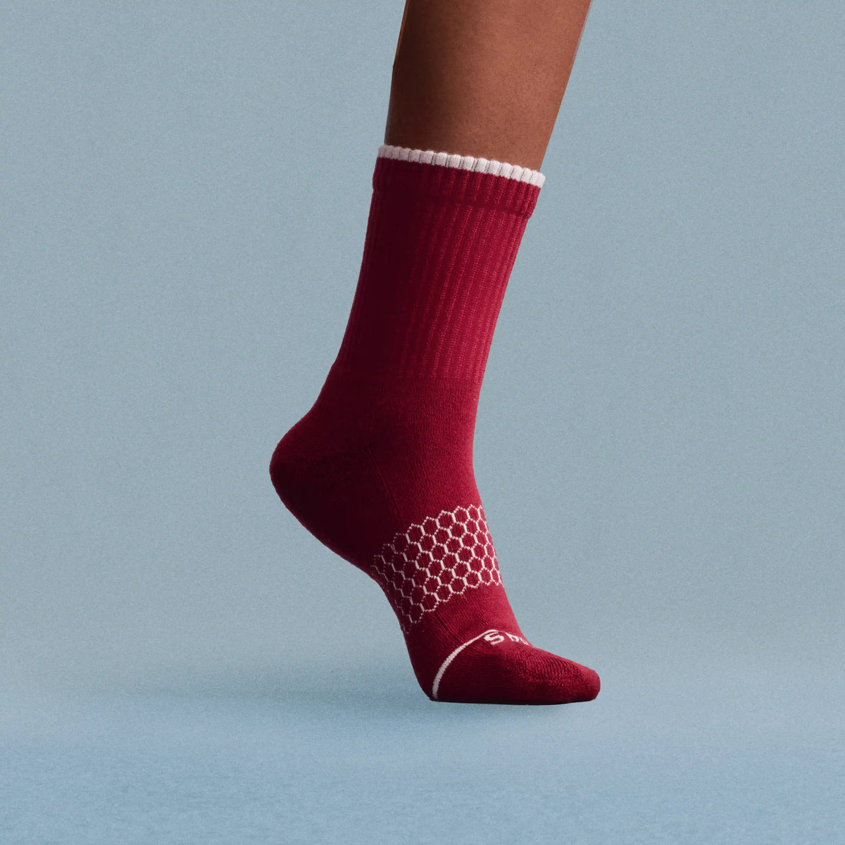 Women's Merino Wool Blend Half Calf Socks