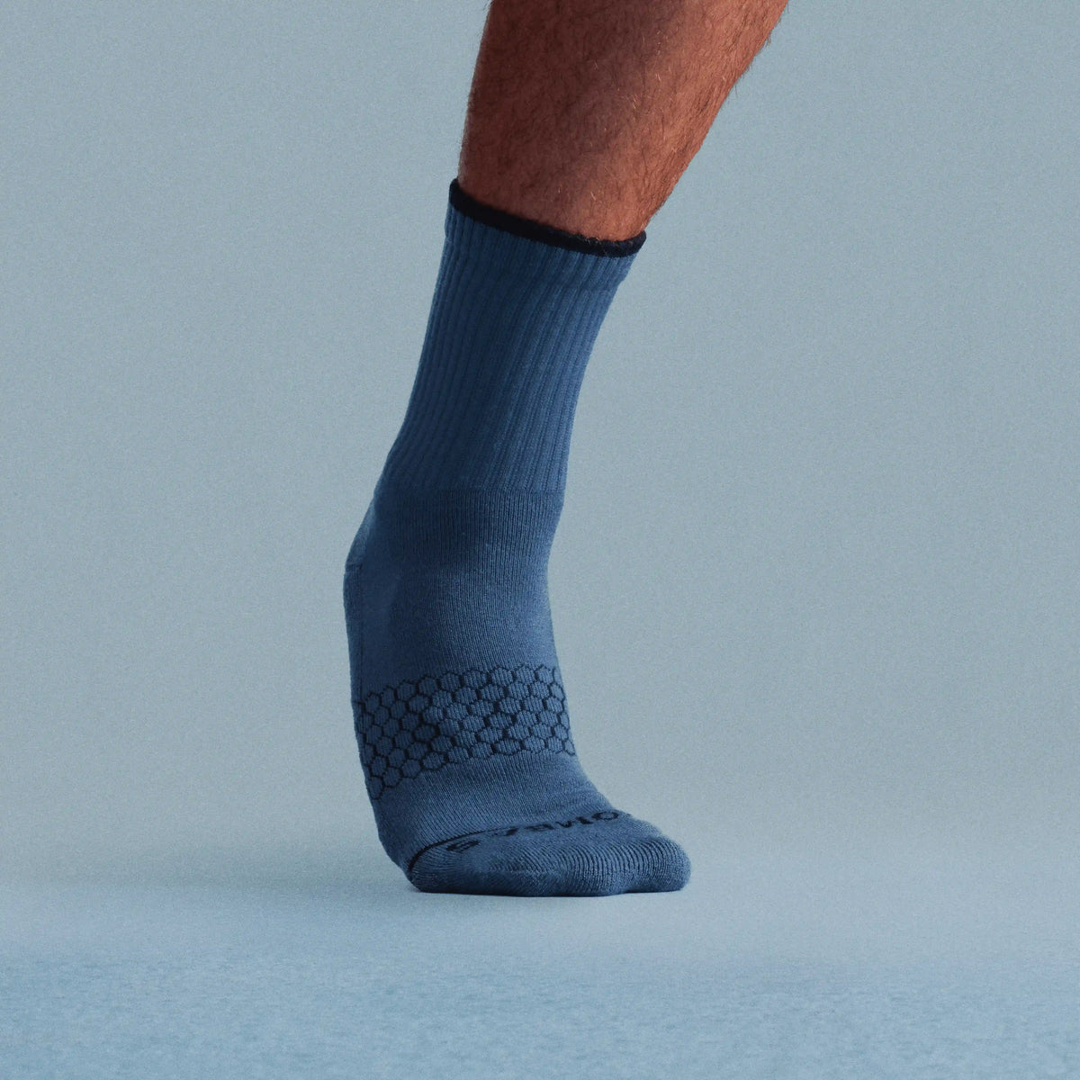 Men's Merino Wool Blend Half Calf Sock 4-Pack