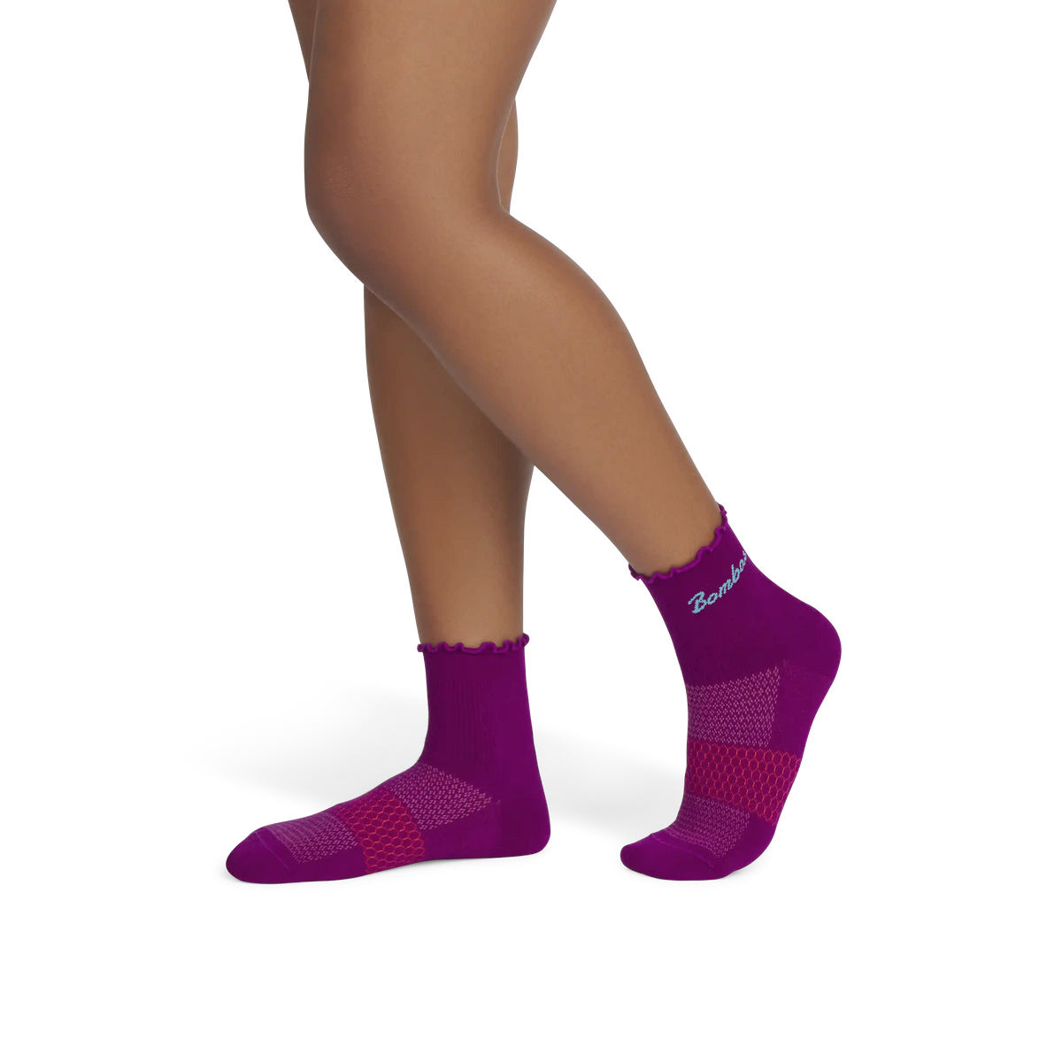 Women’s UltraLite Ruffle Sport Quarter Sock 3-Pack