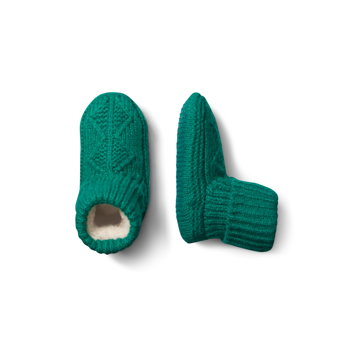 Toddler Gripper Slipper Bootie - Sherpa-Lined