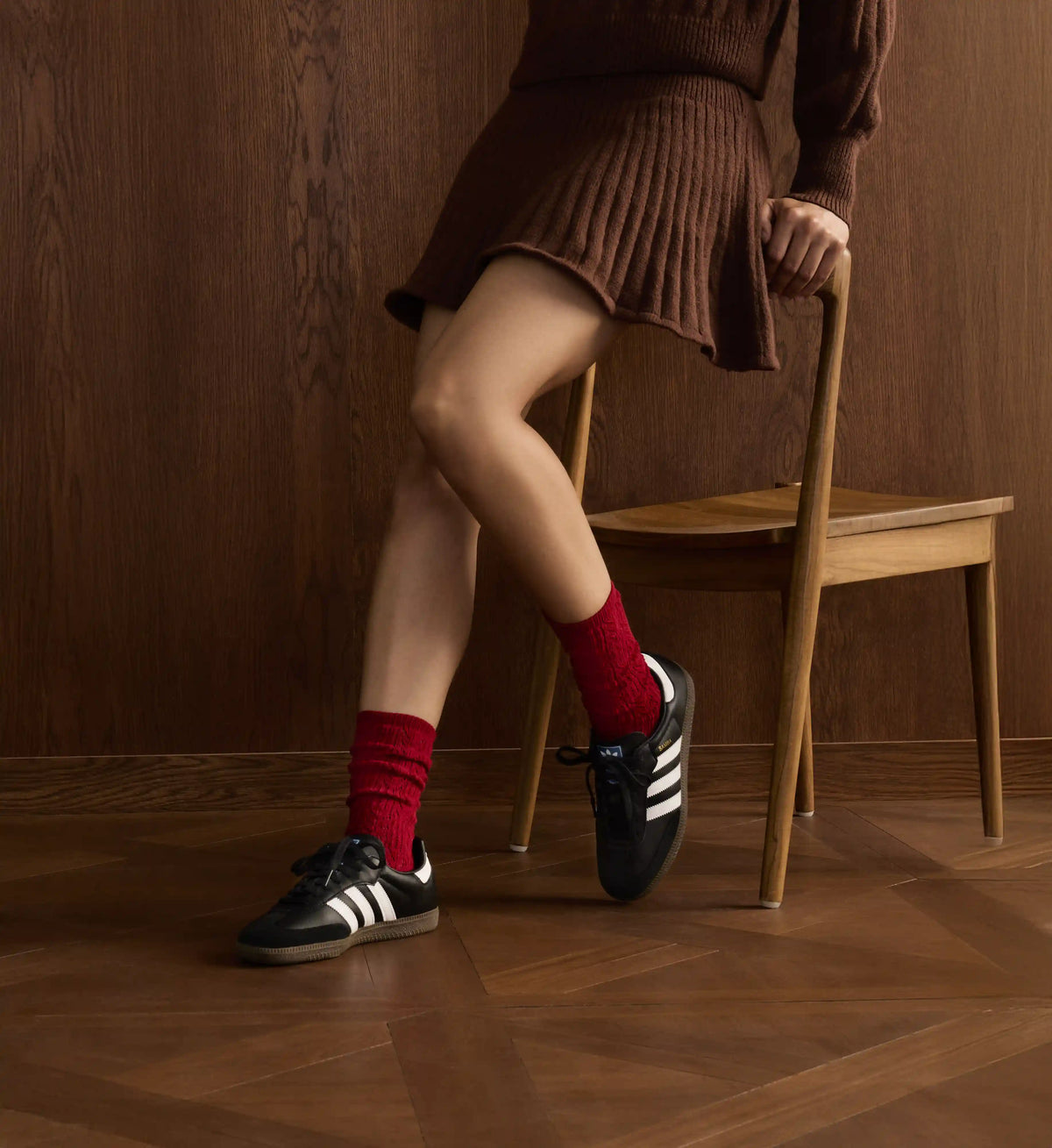 Women's Pointelle Calf Socks