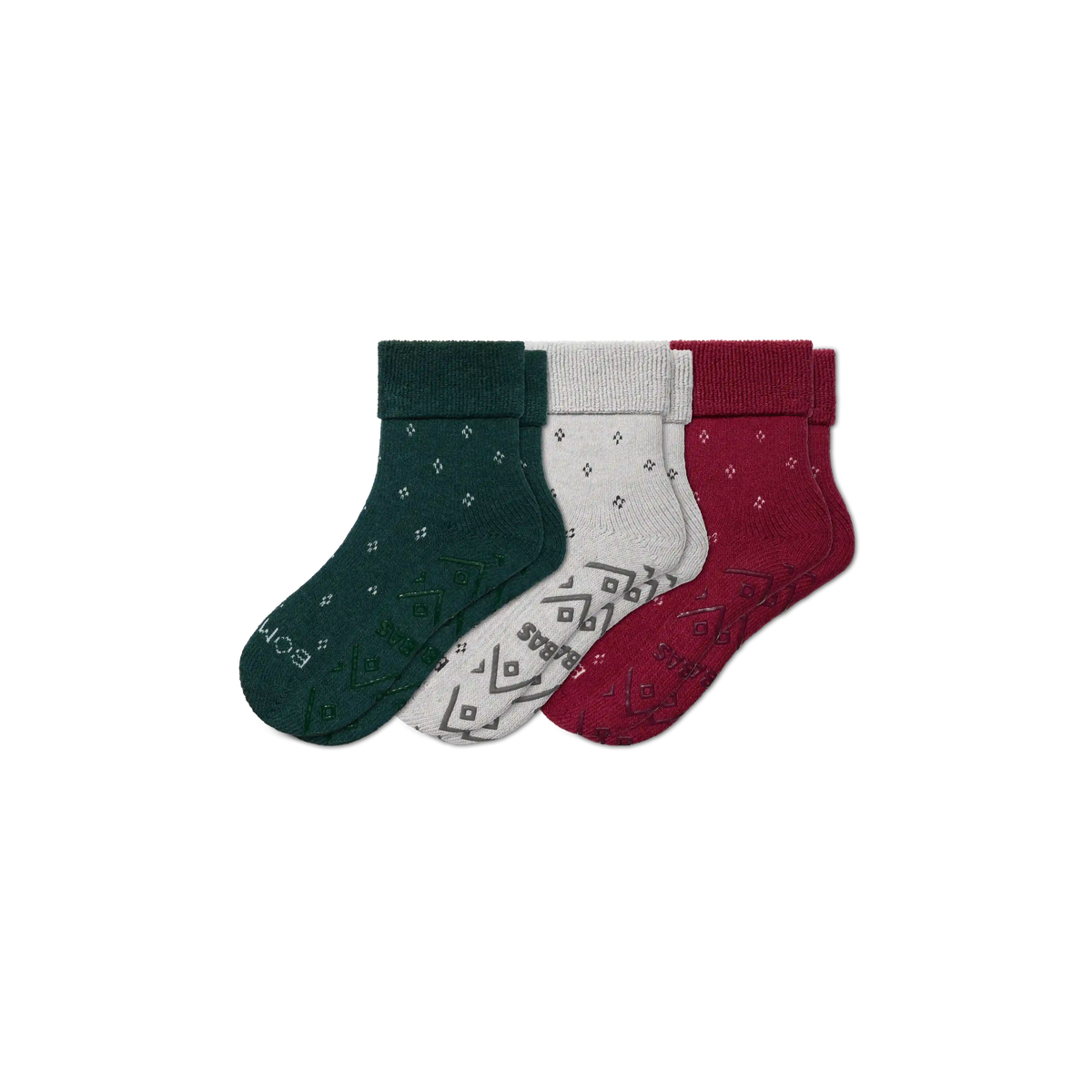 Men's Grippy House Sock 3-Pack