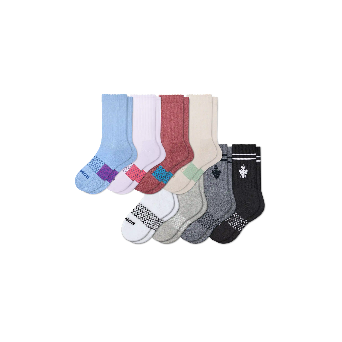 Youth Calf Sock 8-Pack