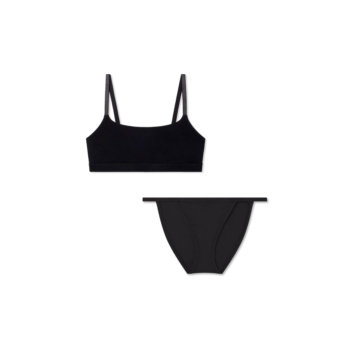 Women's Everyday Support Scoop Bralette + String Bikini Pack