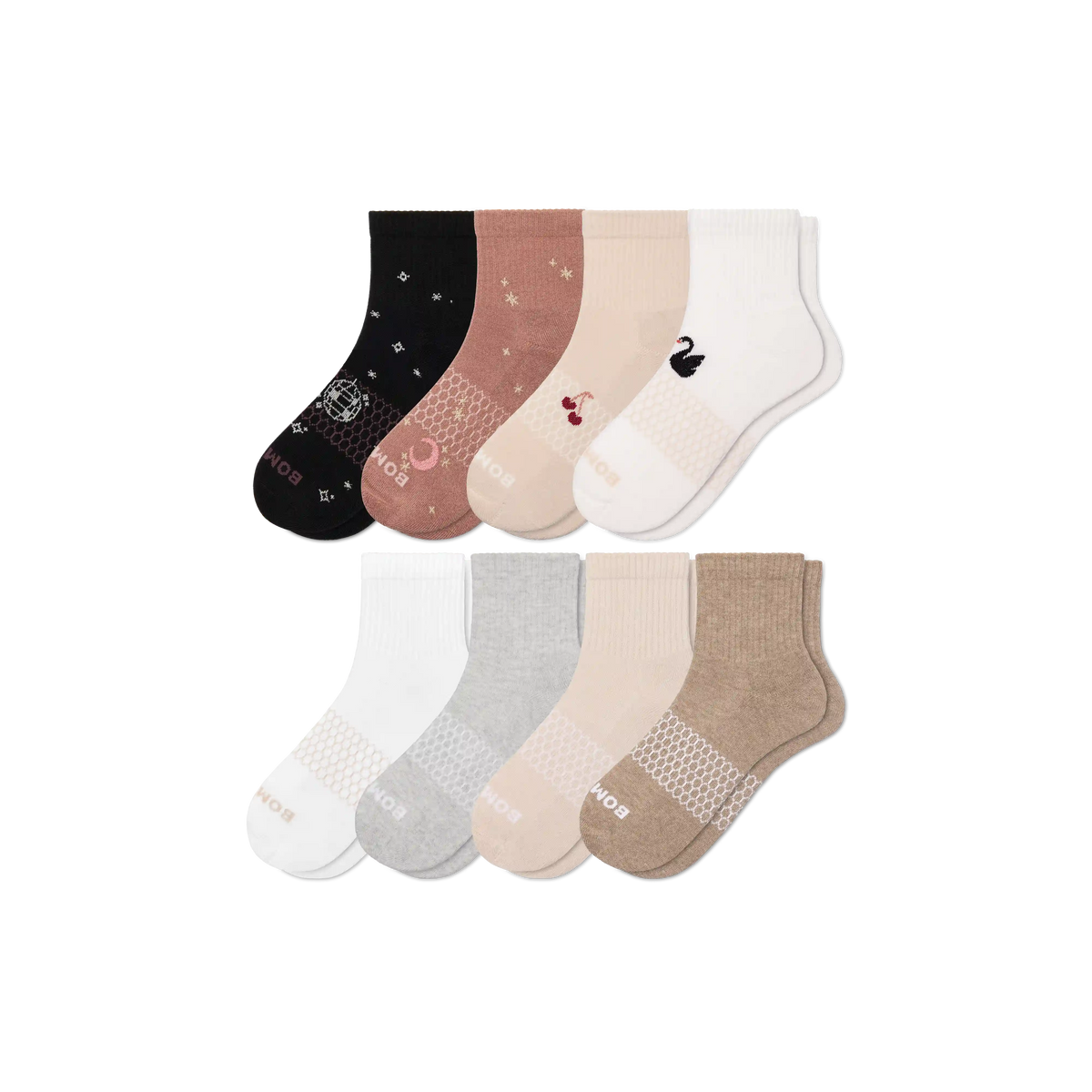 Women's Quarter Sock 8-Pack