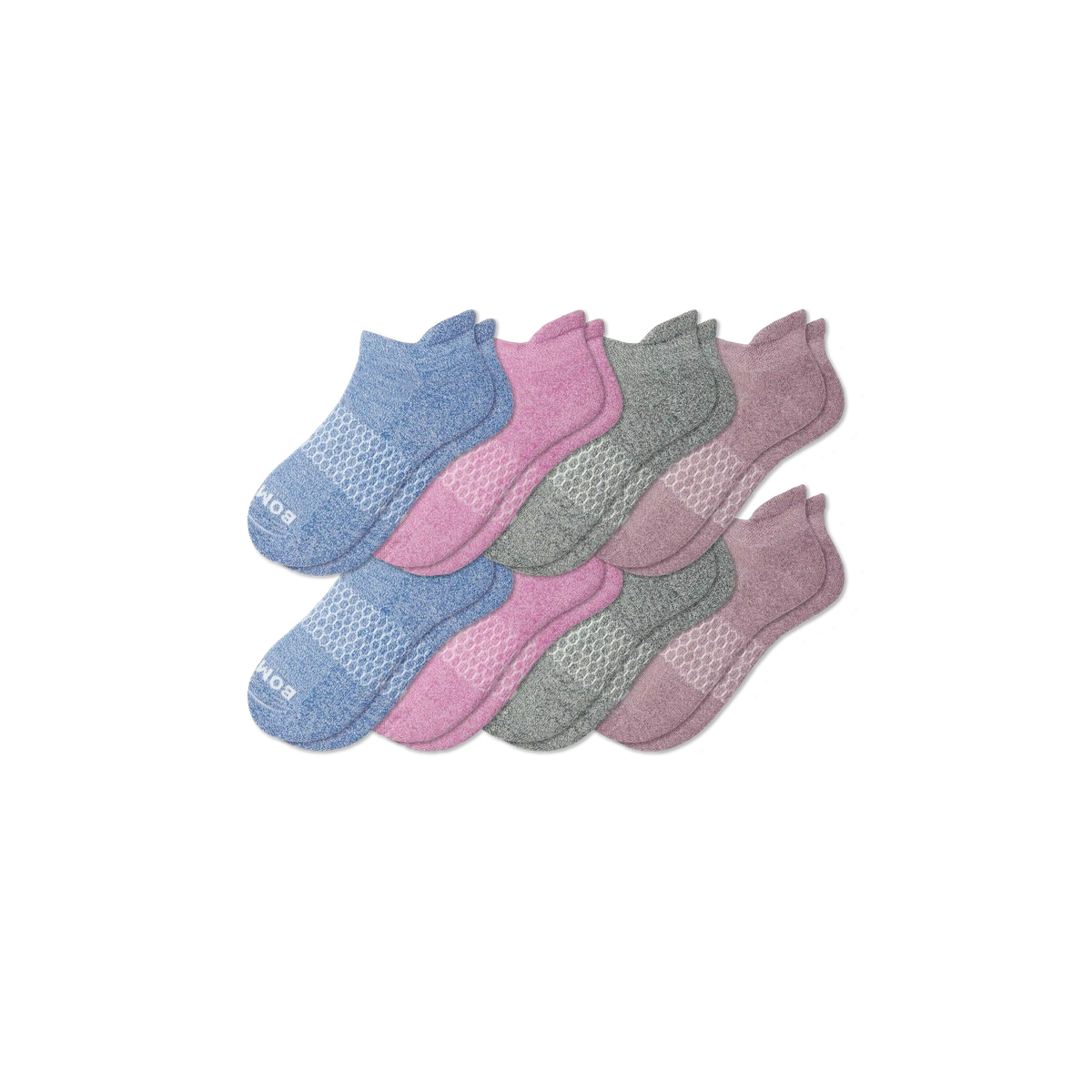 Women's Marl Ankle Sock 8-Pack