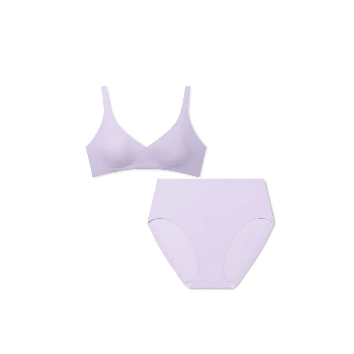 Women’s No Show Plunge Bralette + High Rise Brief Pack