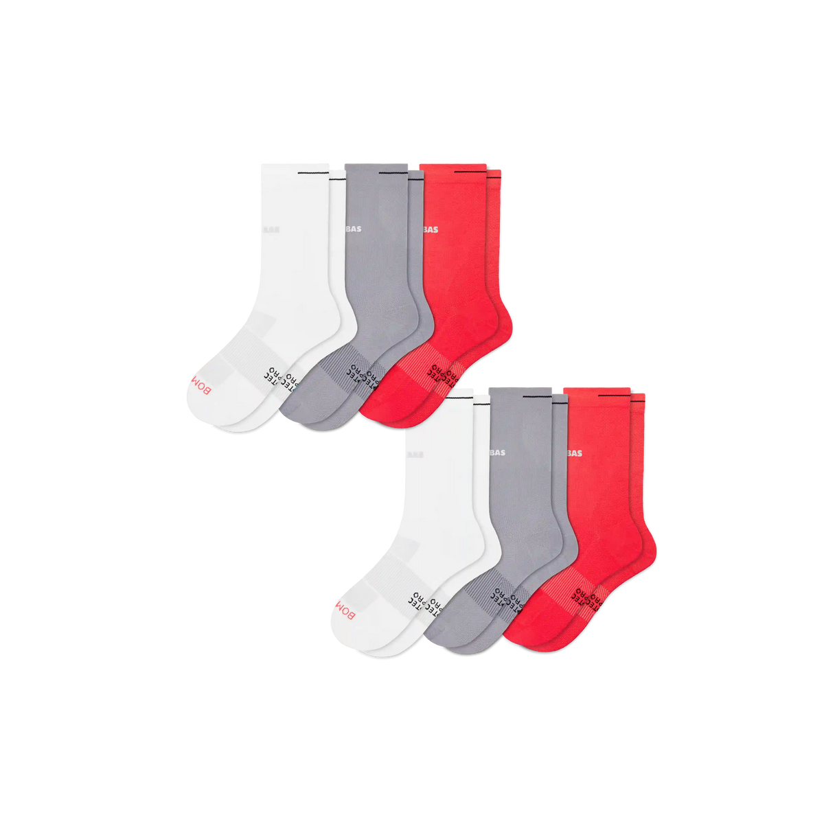 Women's RunPro Half Calf Sock 6-Pack