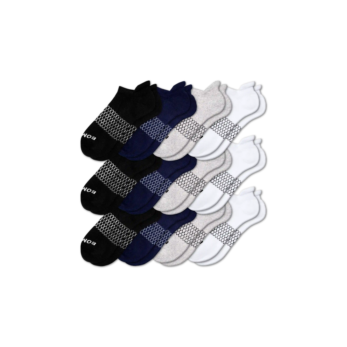 Women's Solids Ankle Sock 12-Pack