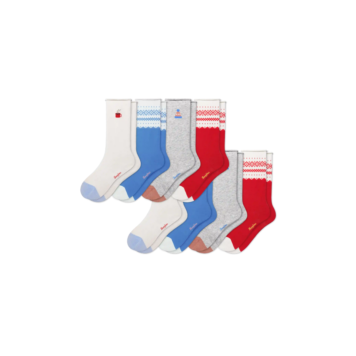 Youth Lightweight Calf Sock 8-Pack